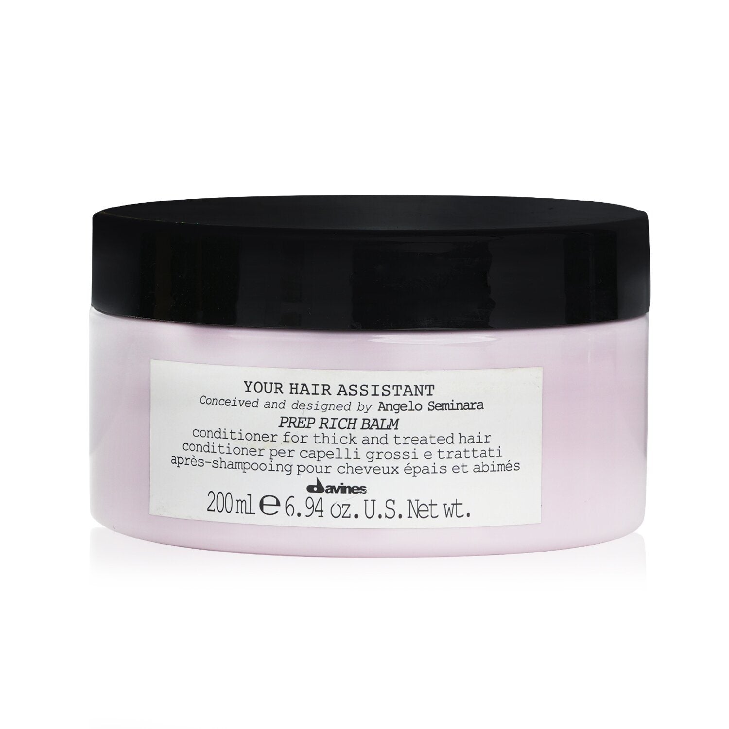 DAVINES - Your Hair Assistant Prep Rich Balm Conditioner (For Thick and Treated Hair) 200ml/6.94oz